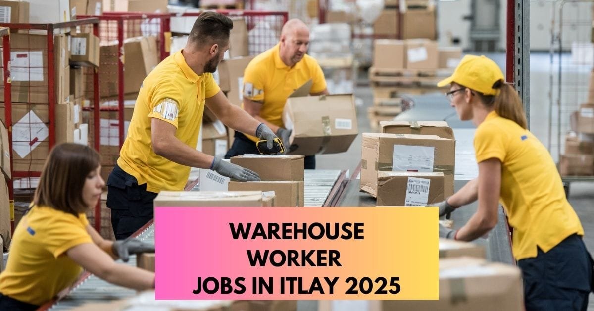 Warehouse Worker Jobs in Italy
