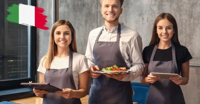 Waiter/Waitress Jobs in Italy